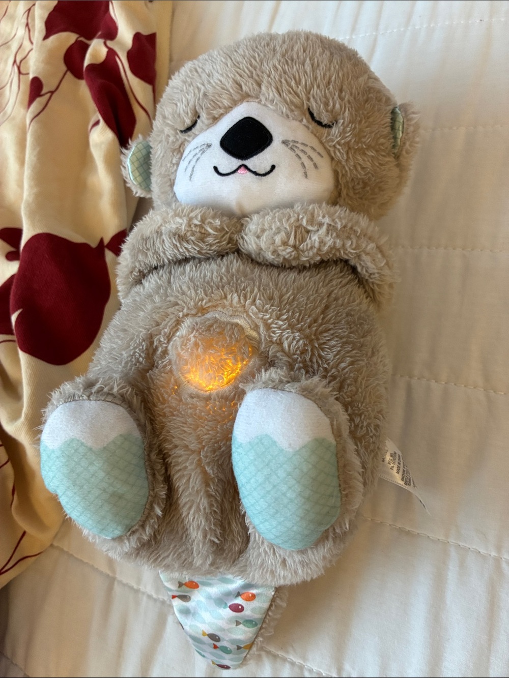 Fisher-Price Otter singing toy plush